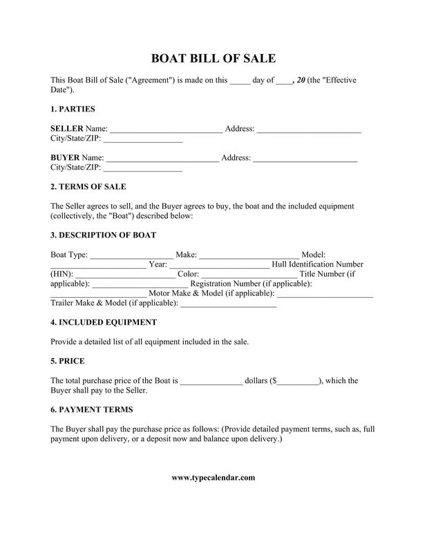 Watercraft (Vessel) Proof Of Sale Kind Watercraft (Vessel) Proof Of Sale Kind